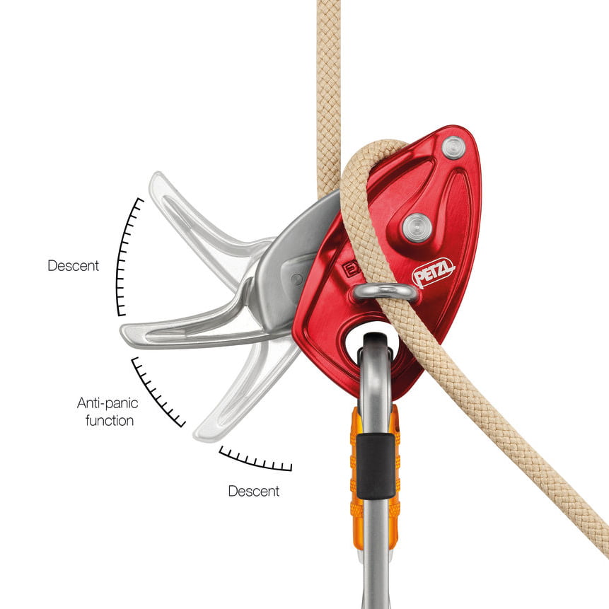 Petzl Exo kit with carbine 15m