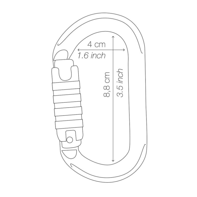 Petzl OK - Oval karbin - Bild 4